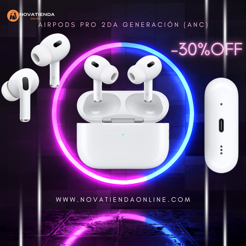 Audífonos AirPods pro 2 Generación. (ANC)