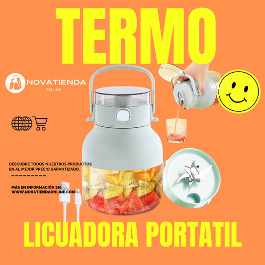 TERMO LICUADORA PORTÁTIL